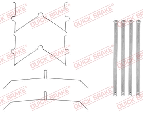 Accessory Kit, disc brake pad